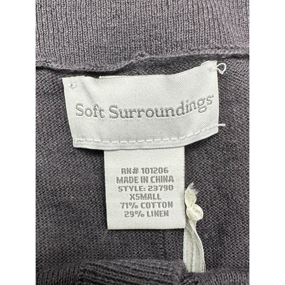 Soft Surroundings NWT Gray Linen Sweater Size XS
M0533 - Picture 6 of 11